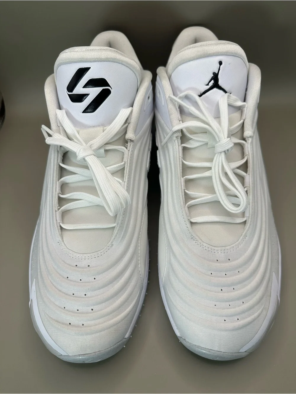 Jordan Luka 3 TB White Grey Fog FQ7453-106 Men’s Size 14 Doncic Sneakers Shoes.